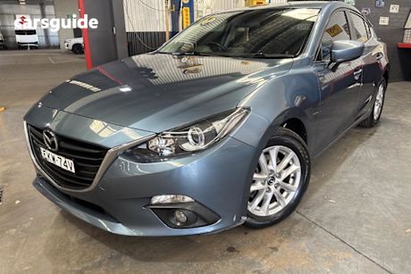 Blue 2015 Mazda 3 Hatchback Maxx