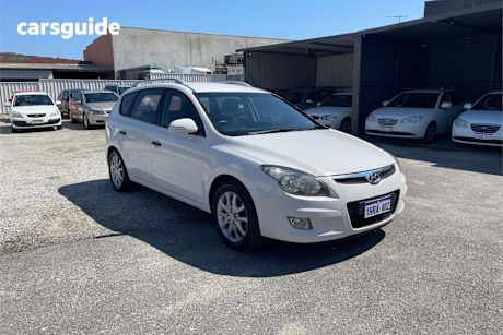 White 2010 Hyundai I30 SUV SX F