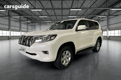 White 2023 Toyota Landcruiser Prado Wagon Gxl
