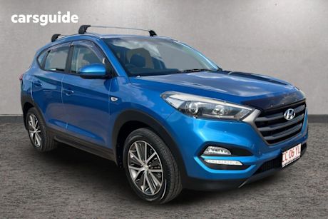 Blue 2015 Hyundai Tucson SUV ACTIVE X F