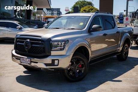 Silver 2025 GWM Cannon Alpha Dual Cab Utility Ultra Phev (4X4)