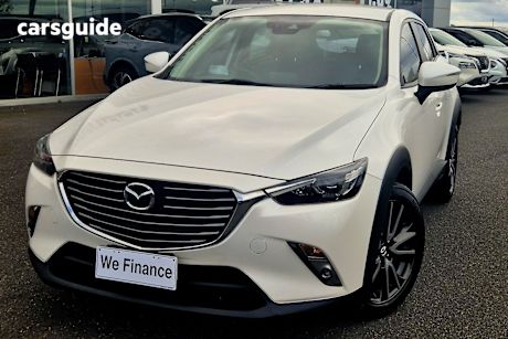 White 2018 Mazda CX-3 SUV STOURING F