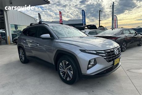 Silver 2021 Hyundai Tucson Wagon Elite (Fwd)