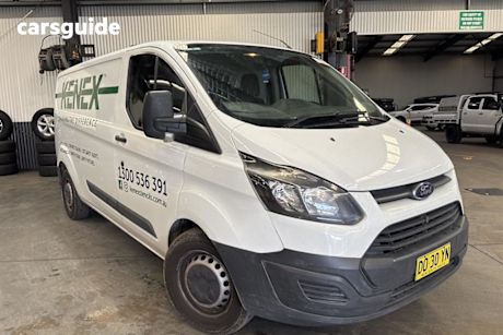 White 2015 Ford Transit Custom Van 330L (Lwb)