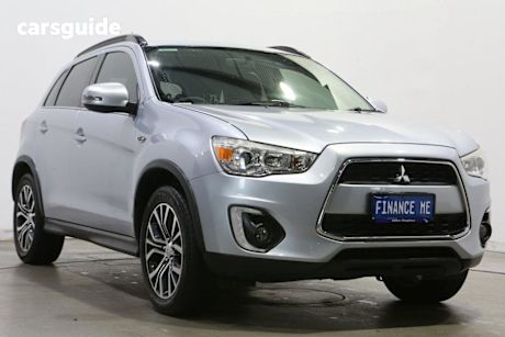 Silver 2016 Mitsubishi ASX SUV LS F