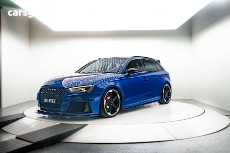 Blue 2016 Audi RS3 Hatch 4WD