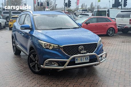 Blue 2019 MG ZS SUV EXCITE F