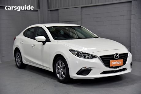 White 2014 Mazda Mazda3 Sedan NEO F
