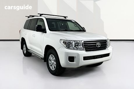 White 2014 Toyota Landcruiser Wagon Gxl (4X4)