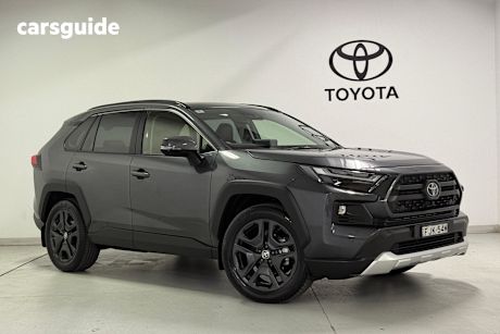 Silver 2024 Toyota RAV4 SUV EDGE 4X4