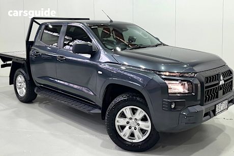 Grey 2024 Mitsubishi Triton Ute Tray GLX+ 4X4