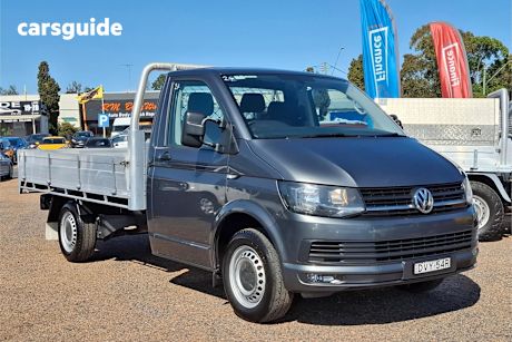 Grey 2018 Volkswagen Transporter Ute Tray TDI340 F