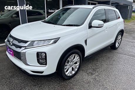 White 2020 Mitsubishi ASX SUV LS F