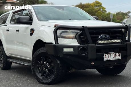 White 2020 Ford Ranger Double Cab Chassis Xl 3.2 (4X4)