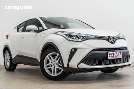 White 2020 Toyota C-HR SUV F