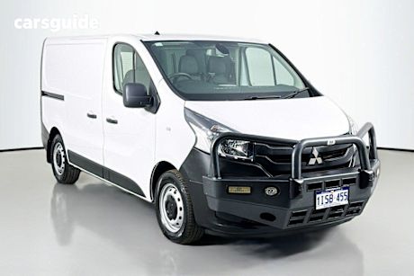 White 2020 Mitsubishi Express Van Glx Swb