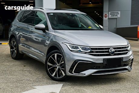 Silver 2024 Volkswagen Tiguan SUV 162TSI R-LINE ALLSPACE 4WD