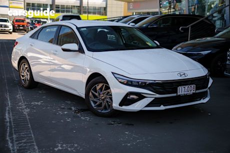 White 2025 Hyundai I30 Sedan Hev 1.6P Dct
