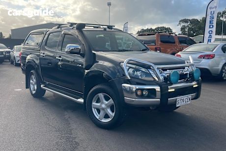 Black 2013 Isuzu D-MAX Ute Tray LS-U 4X4