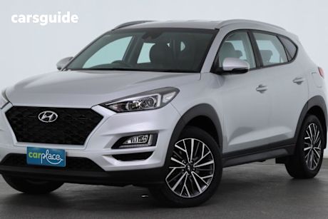 Silver 2020 Hyundai Tucson Wagon Active X (2Wd)