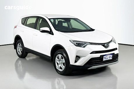 White 2018 Toyota RAV4 Wagon Gx (2Wd)