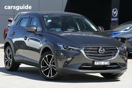 Grey 2025 Mazda CX-3 SUV G20 EVOLVE F