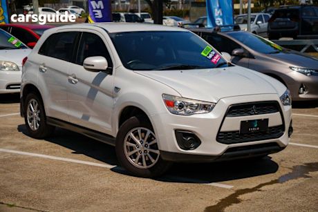 White 2012 Mitsubishi ASX Wagon (2Wd)