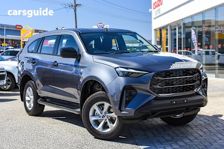 Grey 2025 Isuzu MU-X SUV
