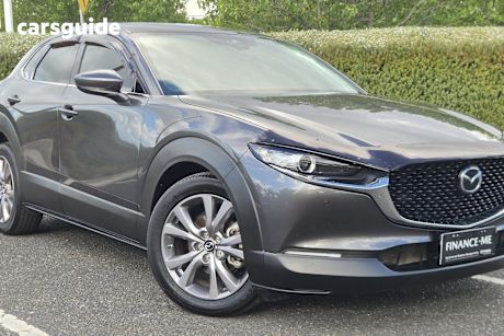 Grey 2020 Mazda CX-30 SUV G20 TOURING F
