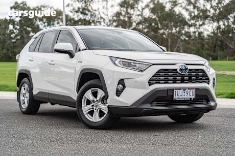 White 2021 Toyota RAV4 SUV GX 4X4
