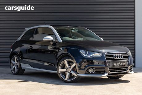 Black 2011 Audi A1 Hatchback 1.4 Tfsi Ambition