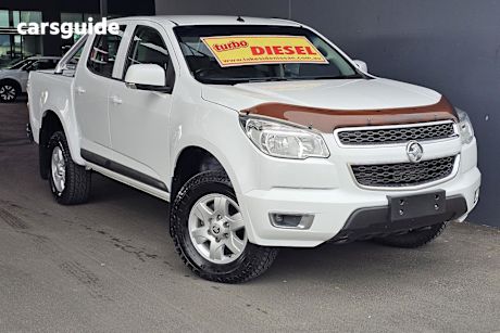 White 2016 Holden Colorado Ute Tray LS-X 4X4