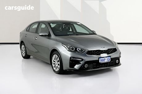 Grey 2021 Kia Cerato Sedan S