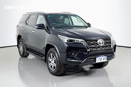 Black 2023 Toyota Fortuner Wagon Gxl