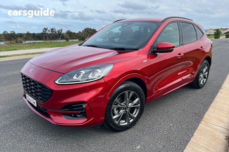 Red 2021 Ford Escape Wagon St-Line (Fwd)
