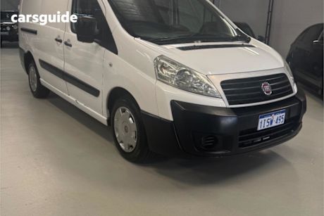 White 2013 Fiat Scudo Commercial F
