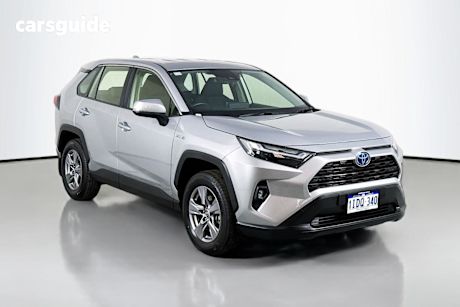 Silver 2024 Toyota RAV4 Wagon Gx (Awd) Hybrid