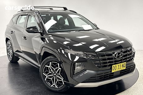 Black 2021 Hyundai Tucson SUV N LINE F
