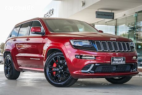Red 2014 Jeep Grand Cherokee Wagon Srt 8 (4X4)