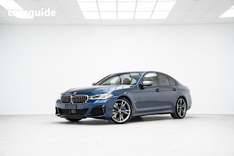 Blue 2023 BMW 5 Sedan M550I XDRIVE PURE 4WD