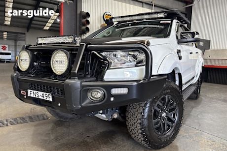 White 2018 Ford Ranger Dual Cab Utility Fx4 Special Edition (5 Yr)