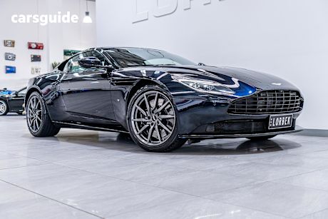 Black 2017 Aston Martin DB11 Coupe Launch Edition