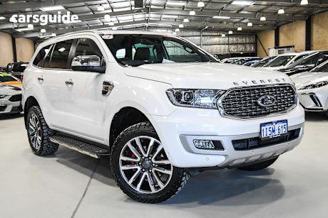 White 2021 Ford Everest SUV TITANIUM 4X4