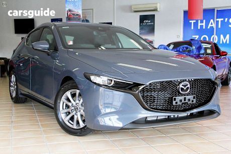 Grey 2025 Mazda Mazda3 Hatch G20 PURE F