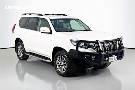 White 2018 Toyota Landcruiser Prado Wagon Kakadu (4X4)