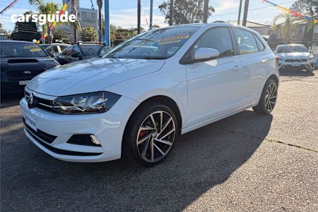 White 2021 Volkswagen Polo Hatch 70TSI TRENDLINE F