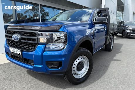 Blue 2022 Ford Ranger Ute Tray XL HI-RIDER R