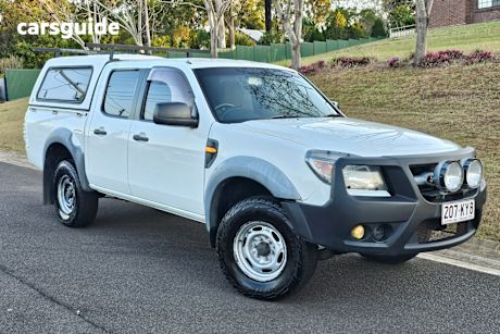White 2011 Ford Ranger Dual Cab Pick-up Xl (4X2)