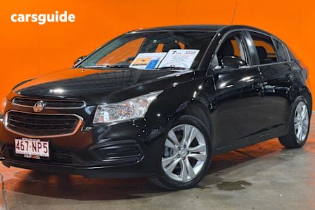 Black 2015 Holden Cruze Sportswagon Cd