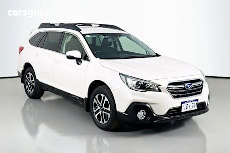 White 2018 Subaru Outback Wagon 2.0D